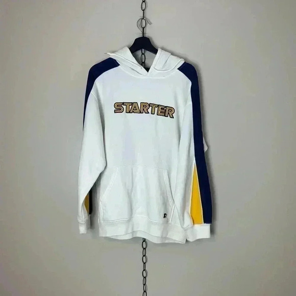 Vintage Starter  Spellout Hoodie - Picture 1 of 8